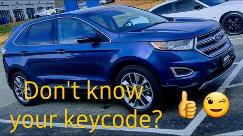 Where is the ford edge keyless entry co